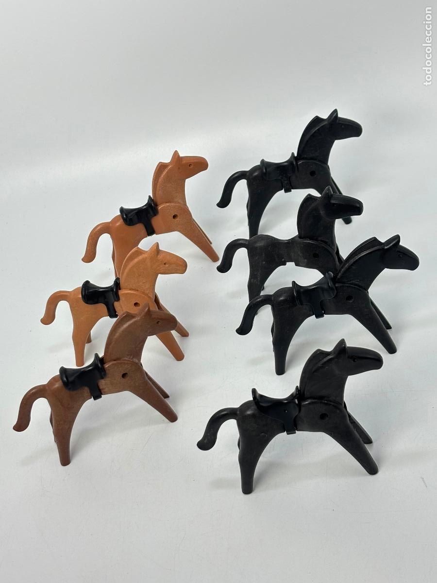 Playmobil: Playmobil lote caballo con silla de montar