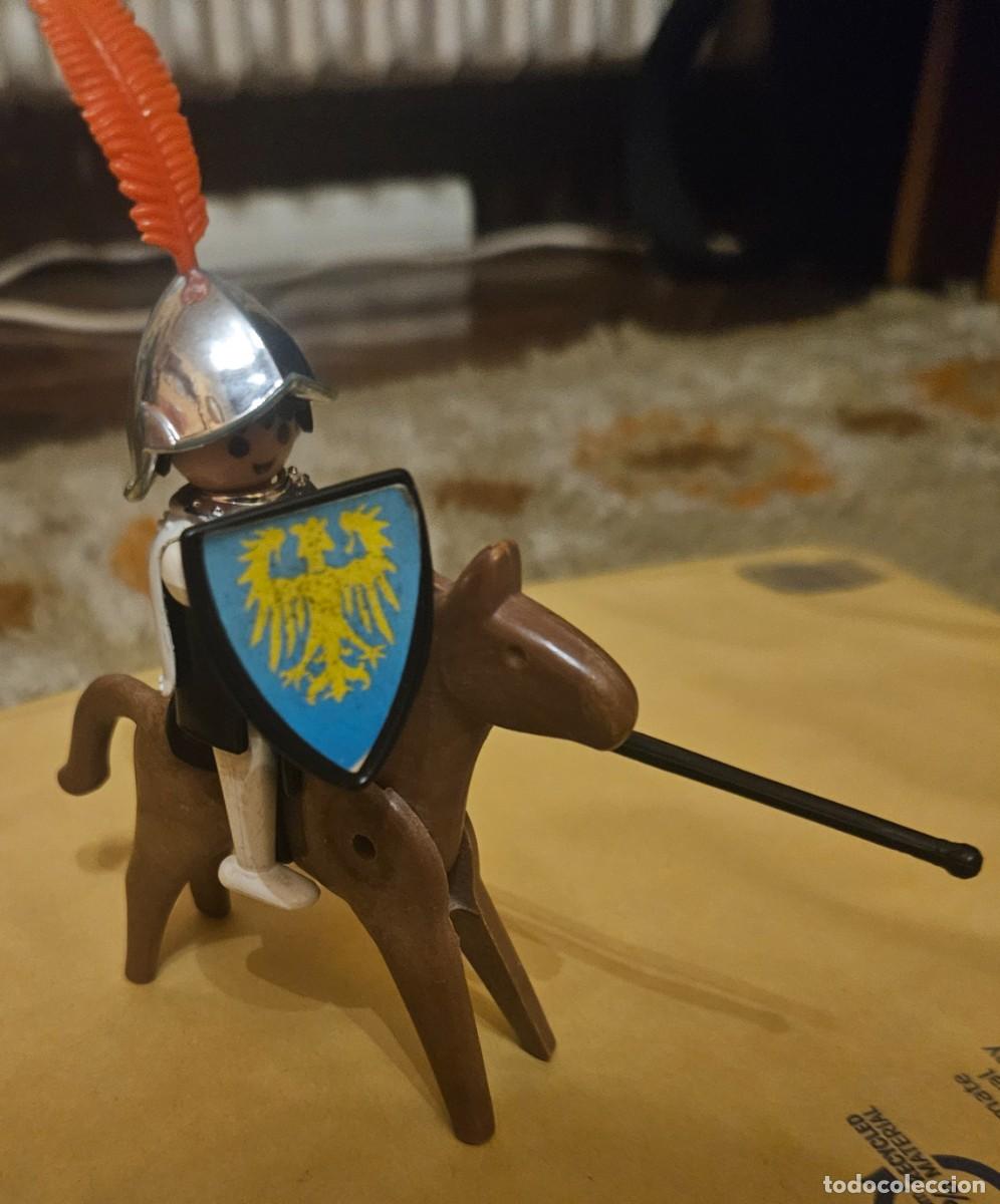 Playmobil: Playmobil - Caballero medieval imperial ref 3379 aguila amarilla geobra famobil