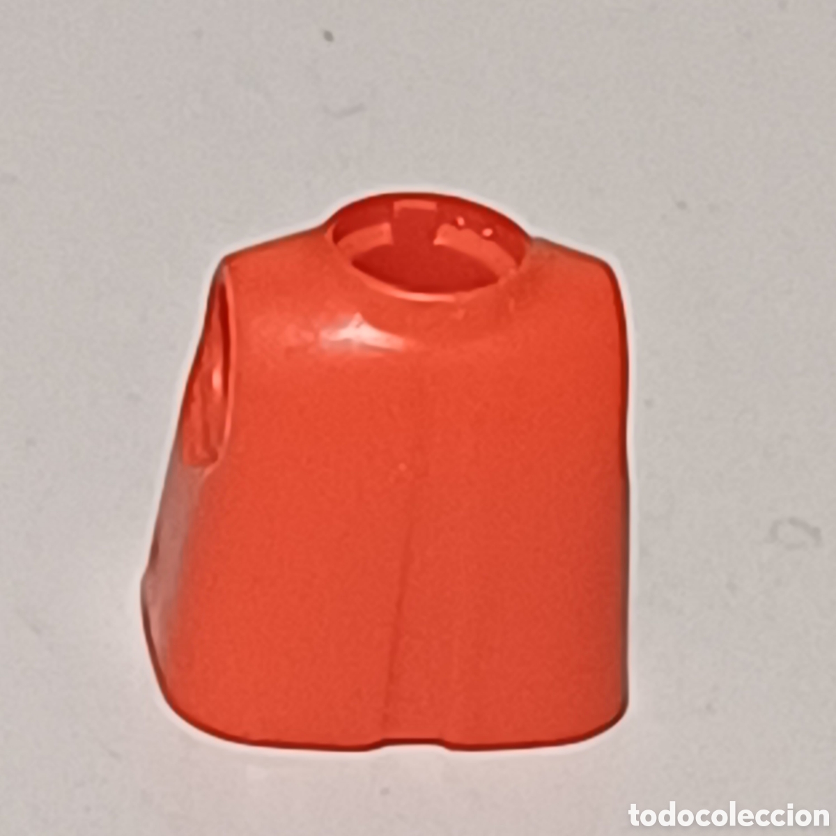 Playmobil: Pieza playmobil figura ni&ntilde;o torso rojo