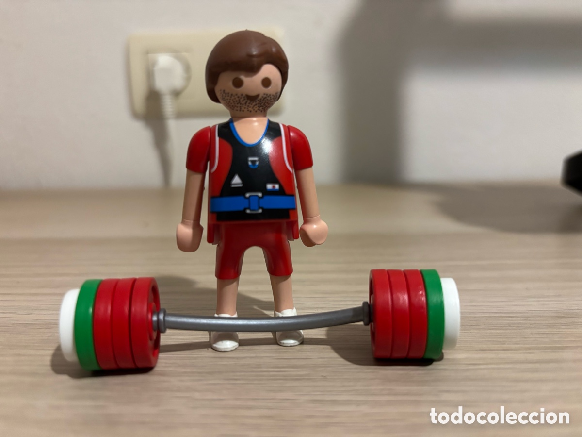 Playmobil: Playmobil ol&iacute;mpico halterofilia