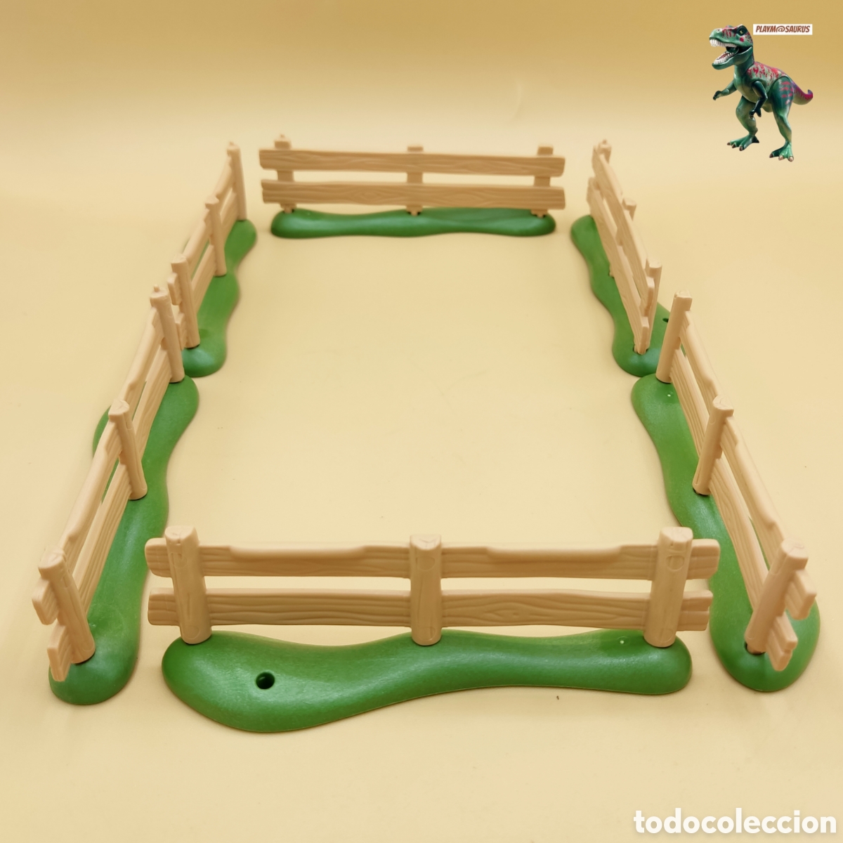 Playmobil: Playmobil juego de vallas para granja establo rancho zoo ganaderia huerta jardin vallado cercado