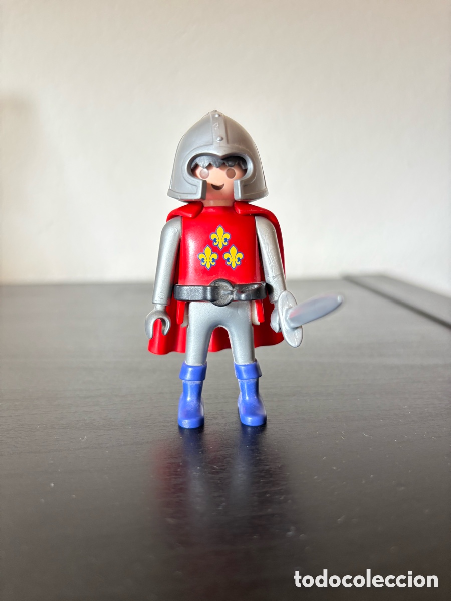 Playmobil: Playmobil caballero flor de lis