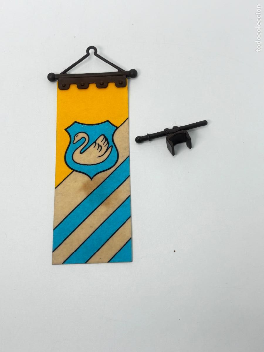 Playmobil: Playmobil 3666 bandera y soporte torre Castillo