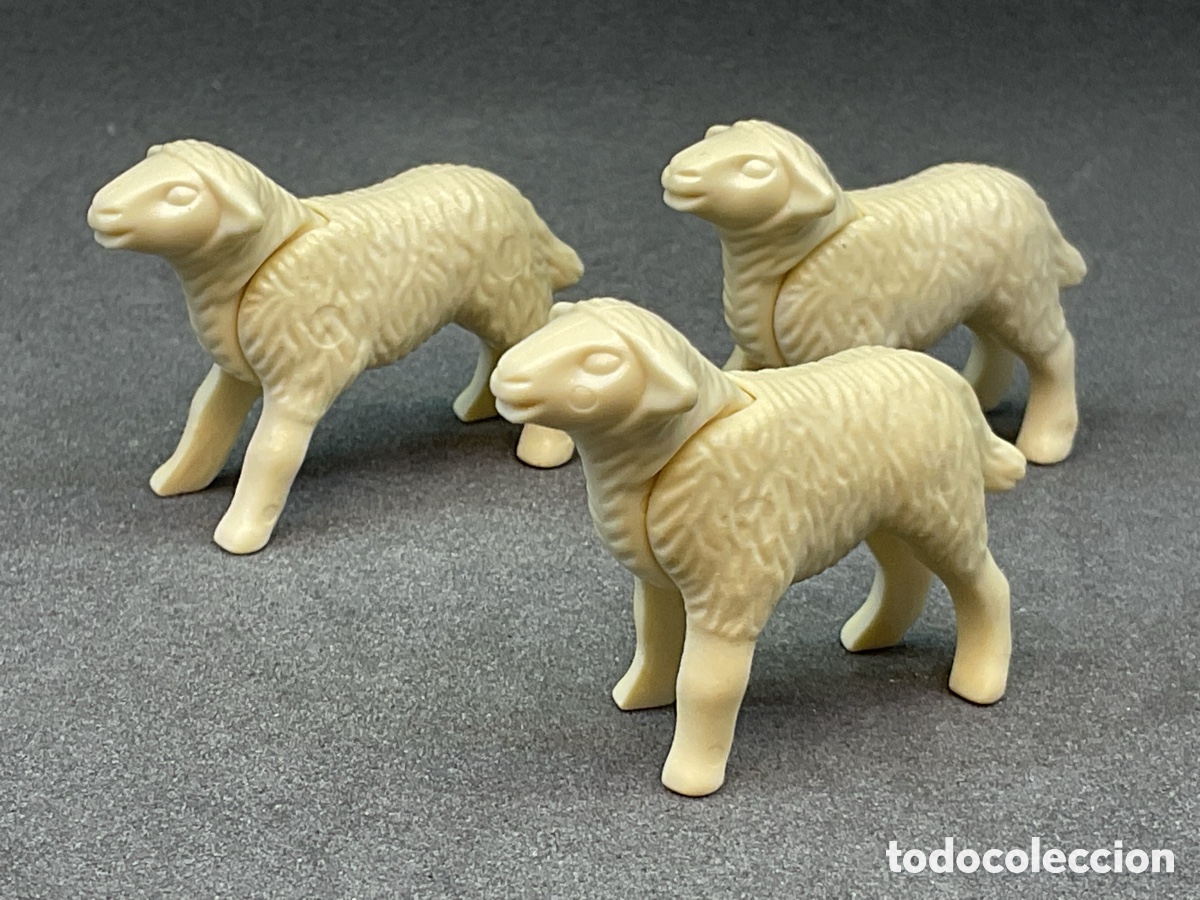Playmobil: ANIMALES PLAYMOBIL. CORDEROS, OVEJAS PEQUE&Ntilde;AS.