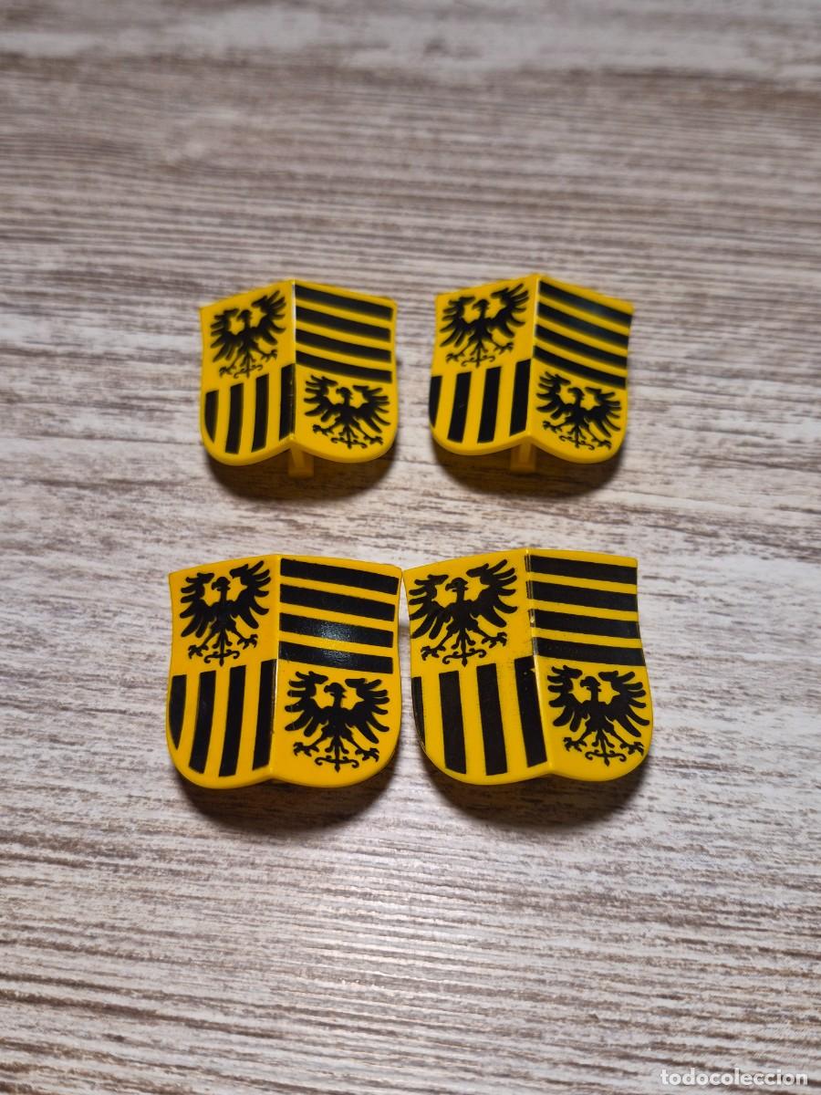 Playmobil: LOTE Escudo bandera armadura arma medieval accesorio complemento playmobil