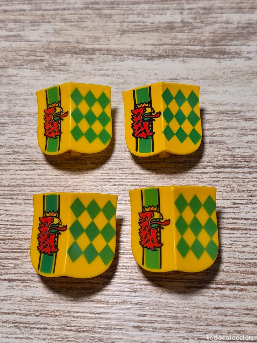 Playmobil: LOTE Escudo bandera armadura arma medieval accesorio complemento playmobil