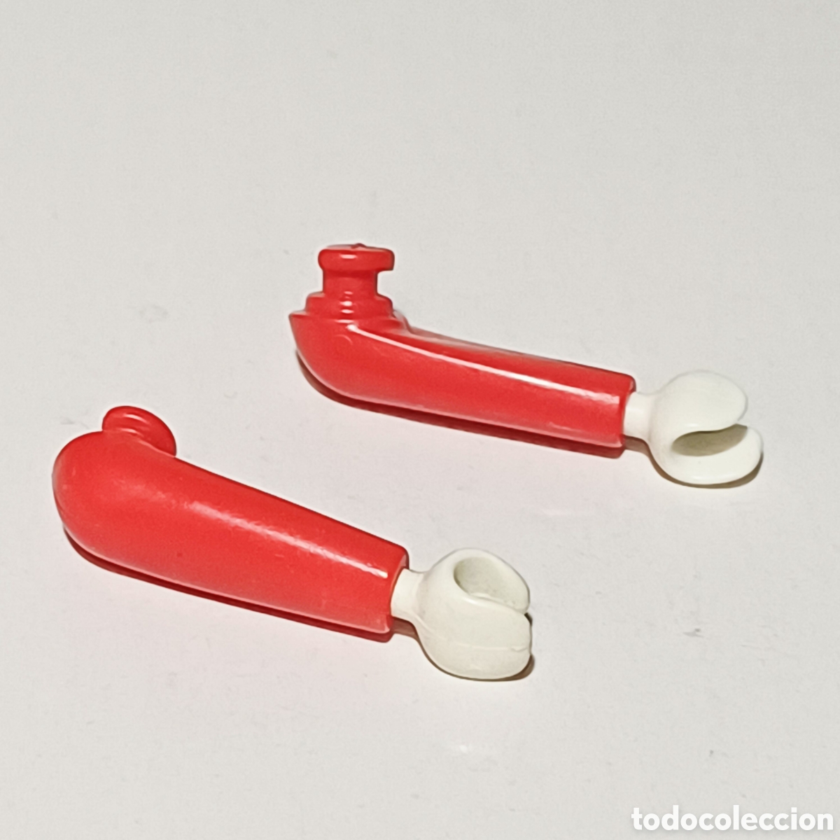 Playmobil: Pieza playmobil brazos rojos manos blancas papa noel mayordomo victoriano city ciudad