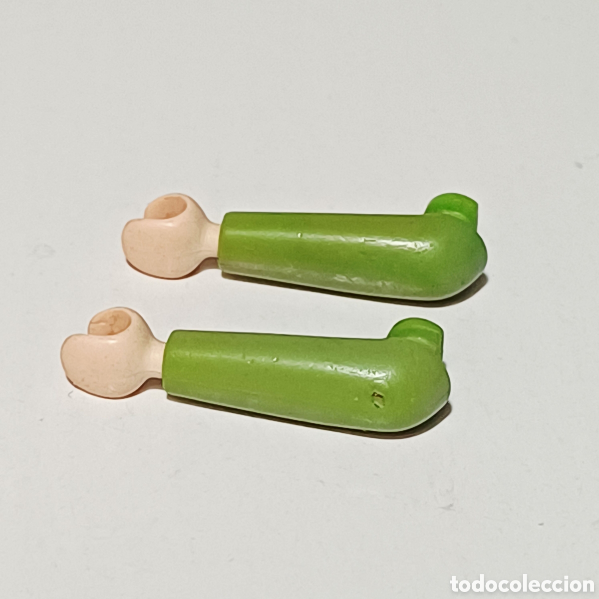 Playmobil: Pieza playmobil brazos manga larga verde medio caqui