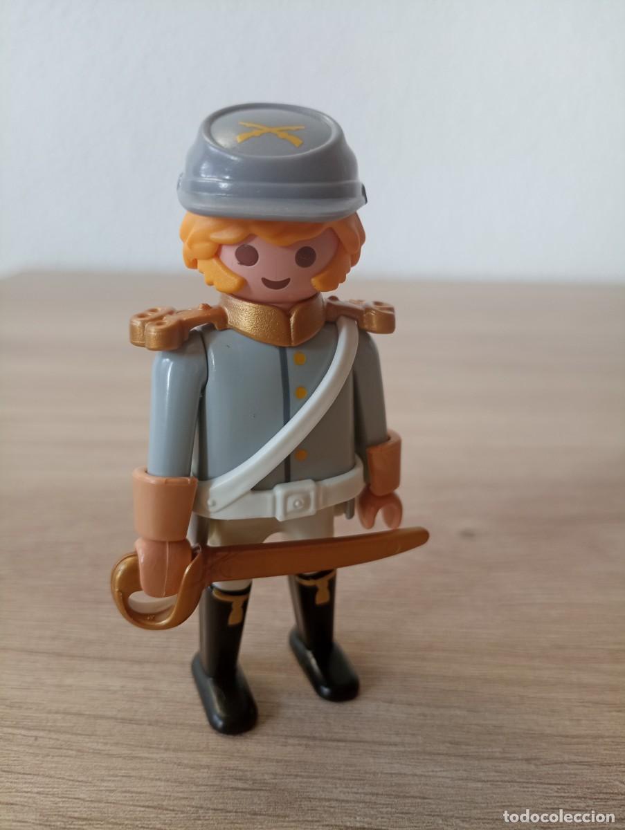 Playmobil: playmobil, western, custom, oficial, guerra de secesi&oacute;n americana, nordistas, sudistas, ( SOLO HOY )