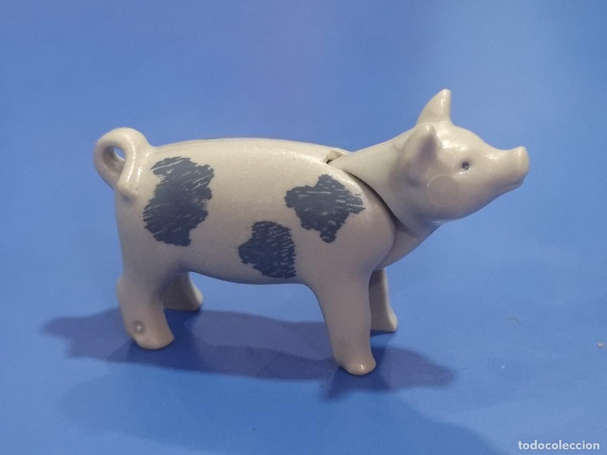 Playmobil: Playmobil crua Cerdo manchas marrano piara belen pesebre animales granja Pow
