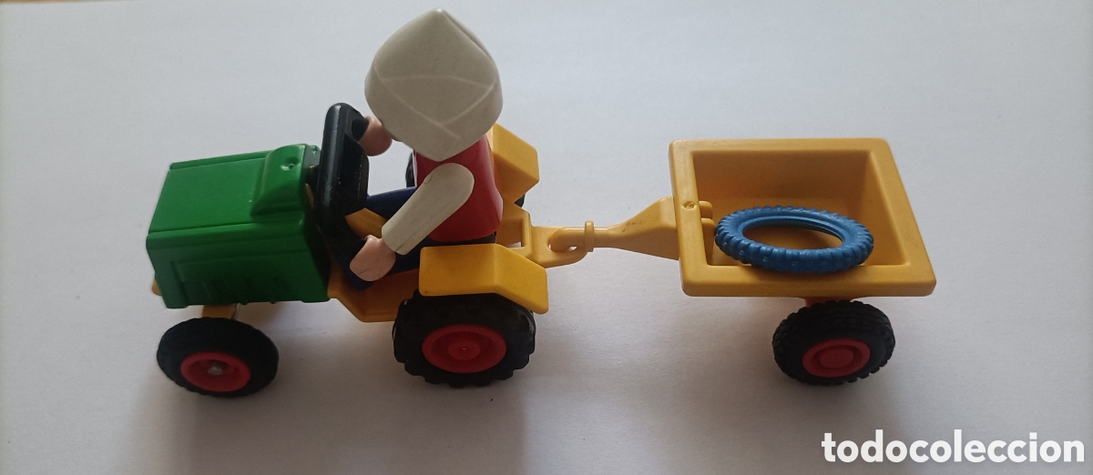 Playmobil: Ni&ntilde;o con tractor Playmobil