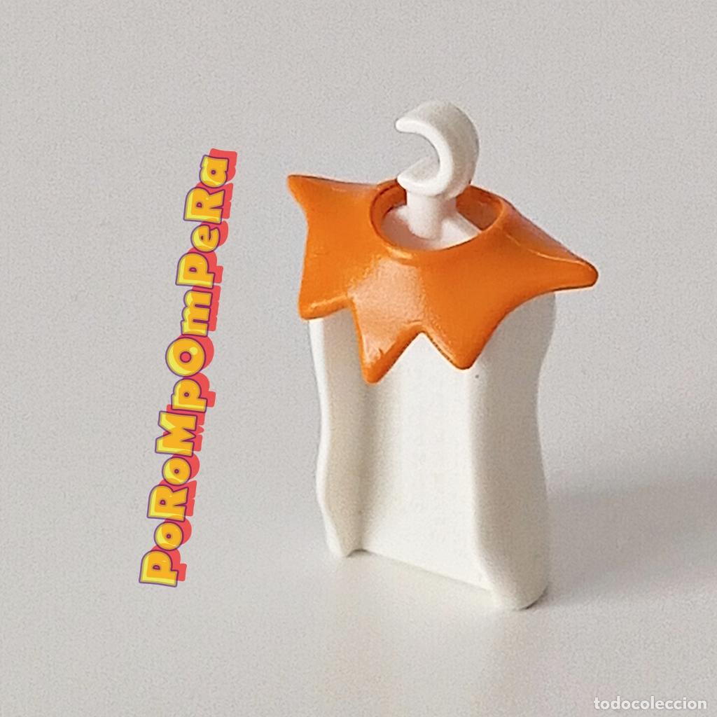 Playmobil: PLAYMOBIL cuello anaranjado puntas armadura caballero medieval pechera espaldar coraza T5
