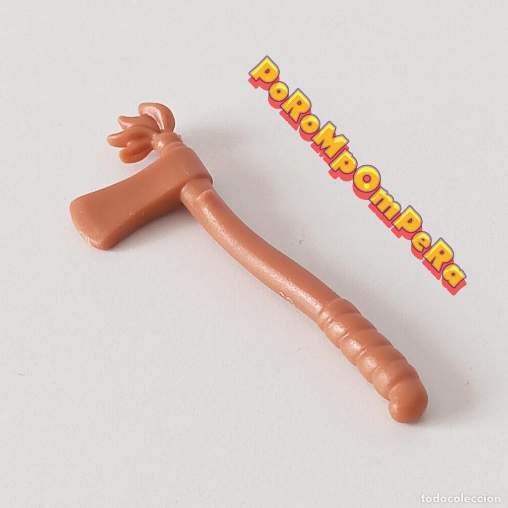 Playmobil: PLAYMOBIL hacha india beige brujo guerrero nativo oeste T5