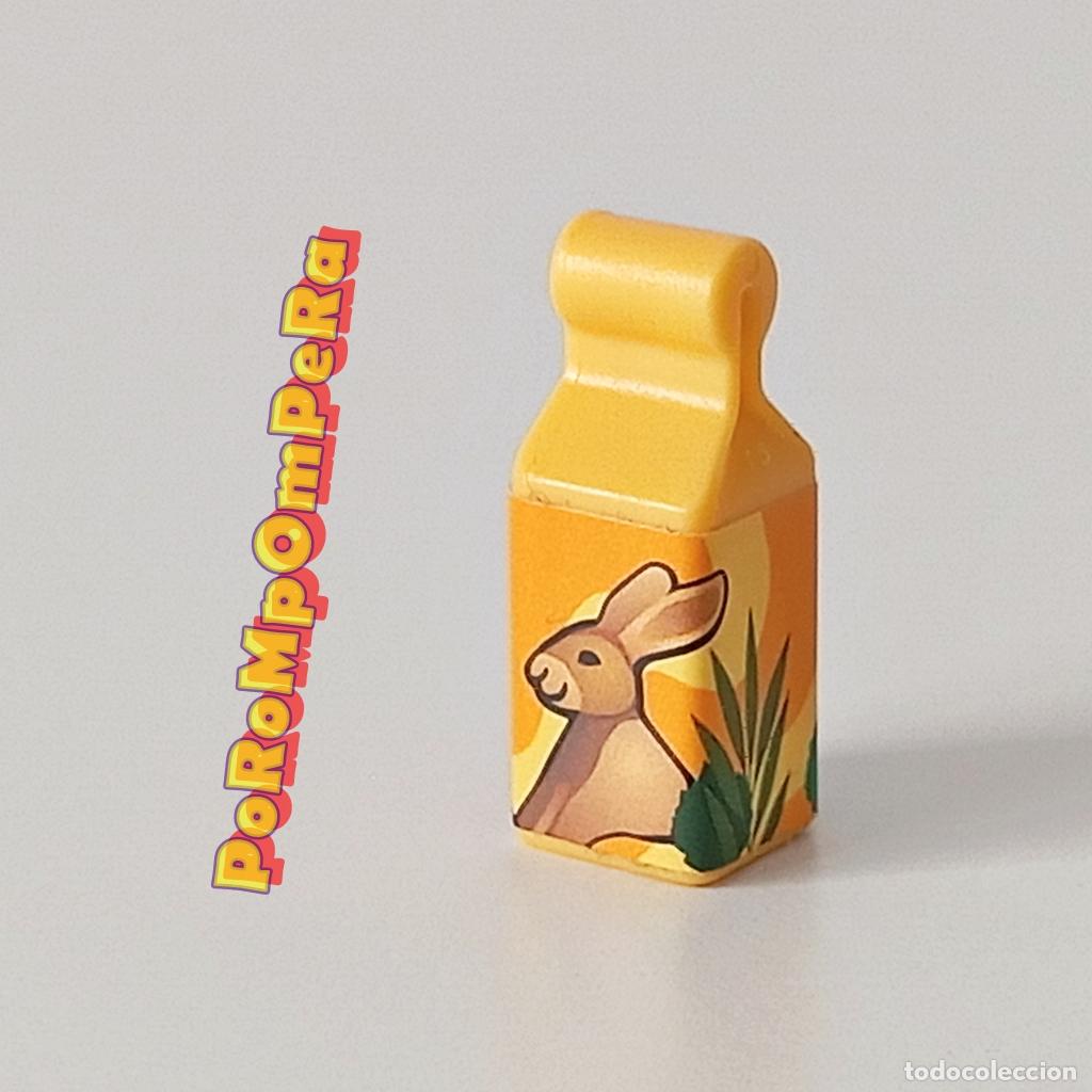 Playmobil: PLAYMOBIL envase TETRA BRIK paquete alimentaci&oacute;n cocina casa restaurante cafeter&iacute;a T5