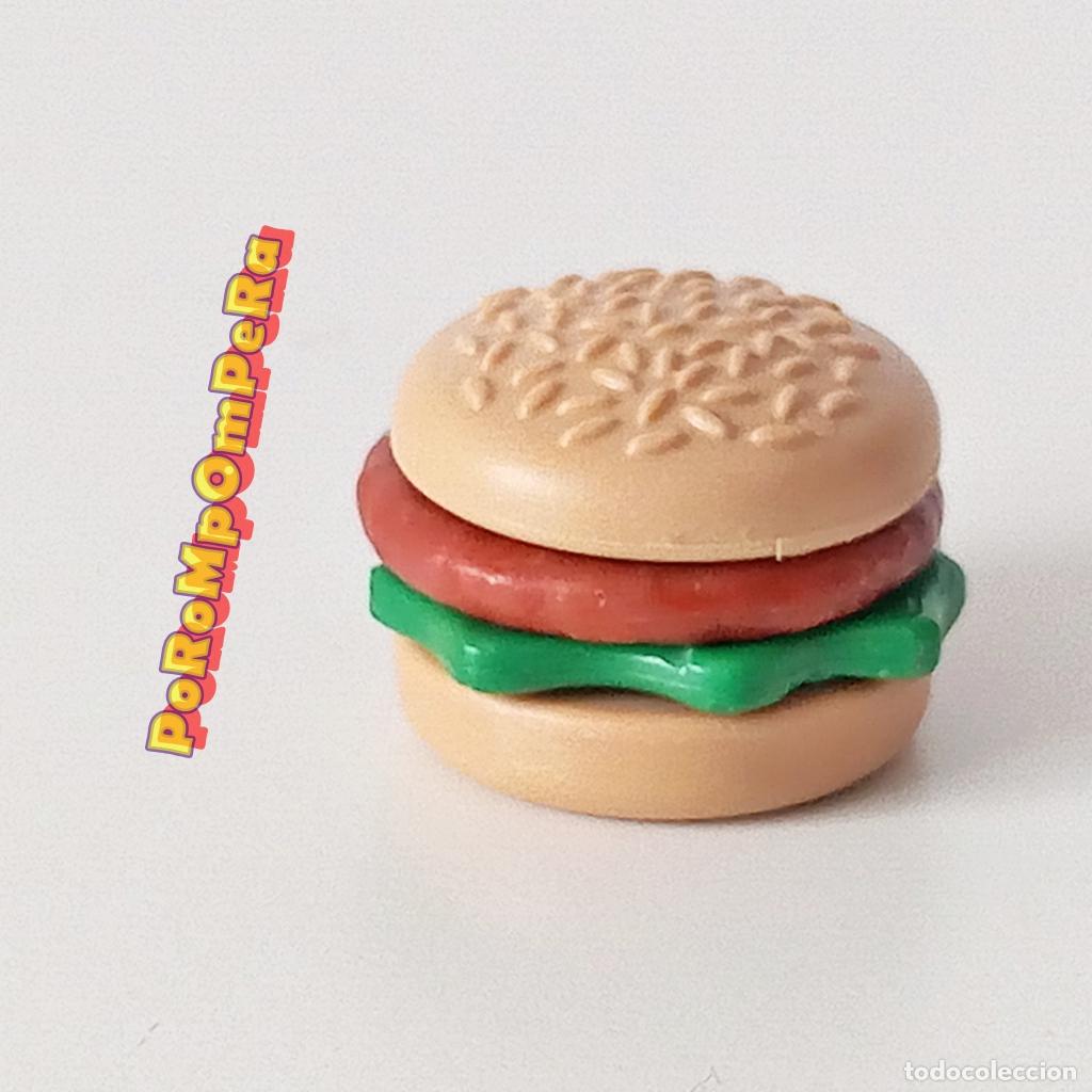 Playmobil: PLAYMOBIL hamburguesa comida r&aacute;pida bocadillo fast food truck restaurante burger burger T5