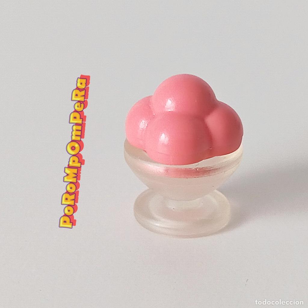Playmobil: PLAYMOBIL copa helado de fresa bola rosa helader&iacute;a T5