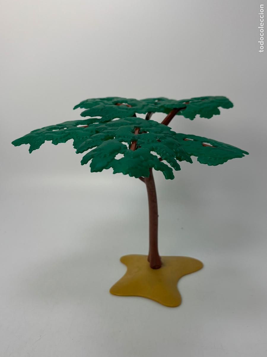 Playmobil: Playmobil &aacute;rbol acacia con base
