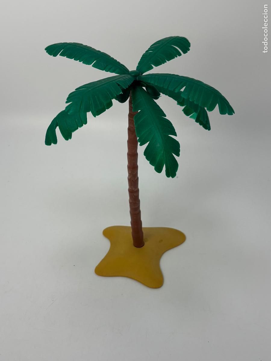 Playmobil: Playmobil palmera coco con base primera &eacute;poca