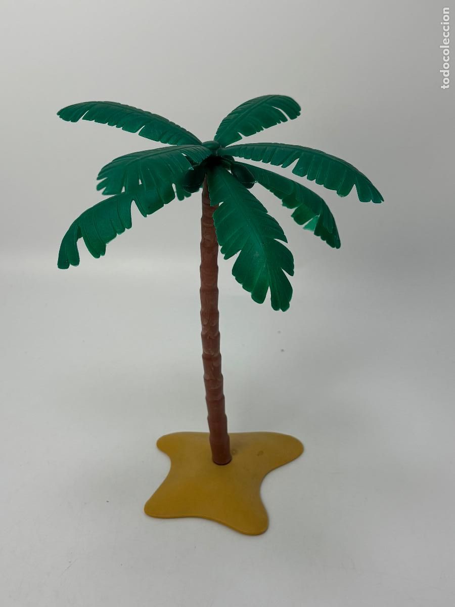 Playmobil: Playmobil palmera coco con base primera &eacute;poca