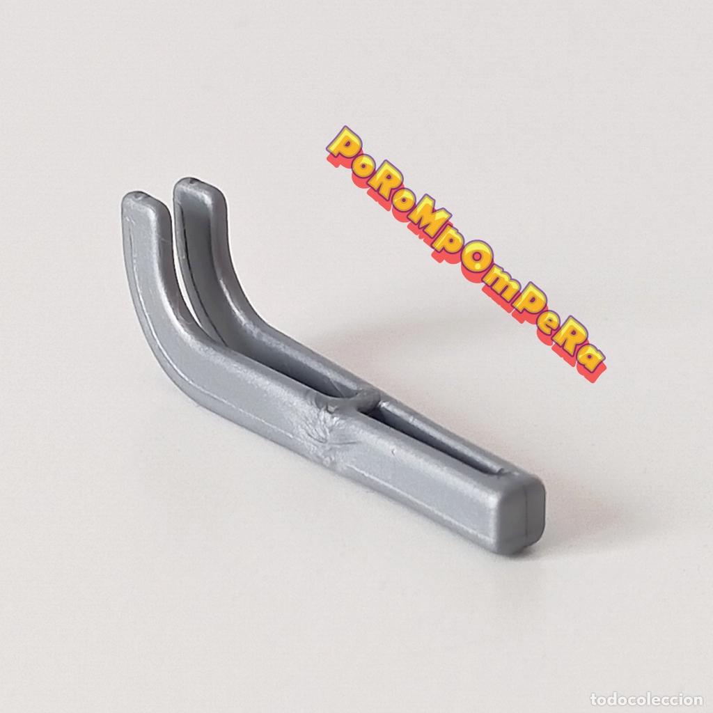 Playmobil: PLAYMOBIL pinzas plateadas barbacoa parrilla cocina T5