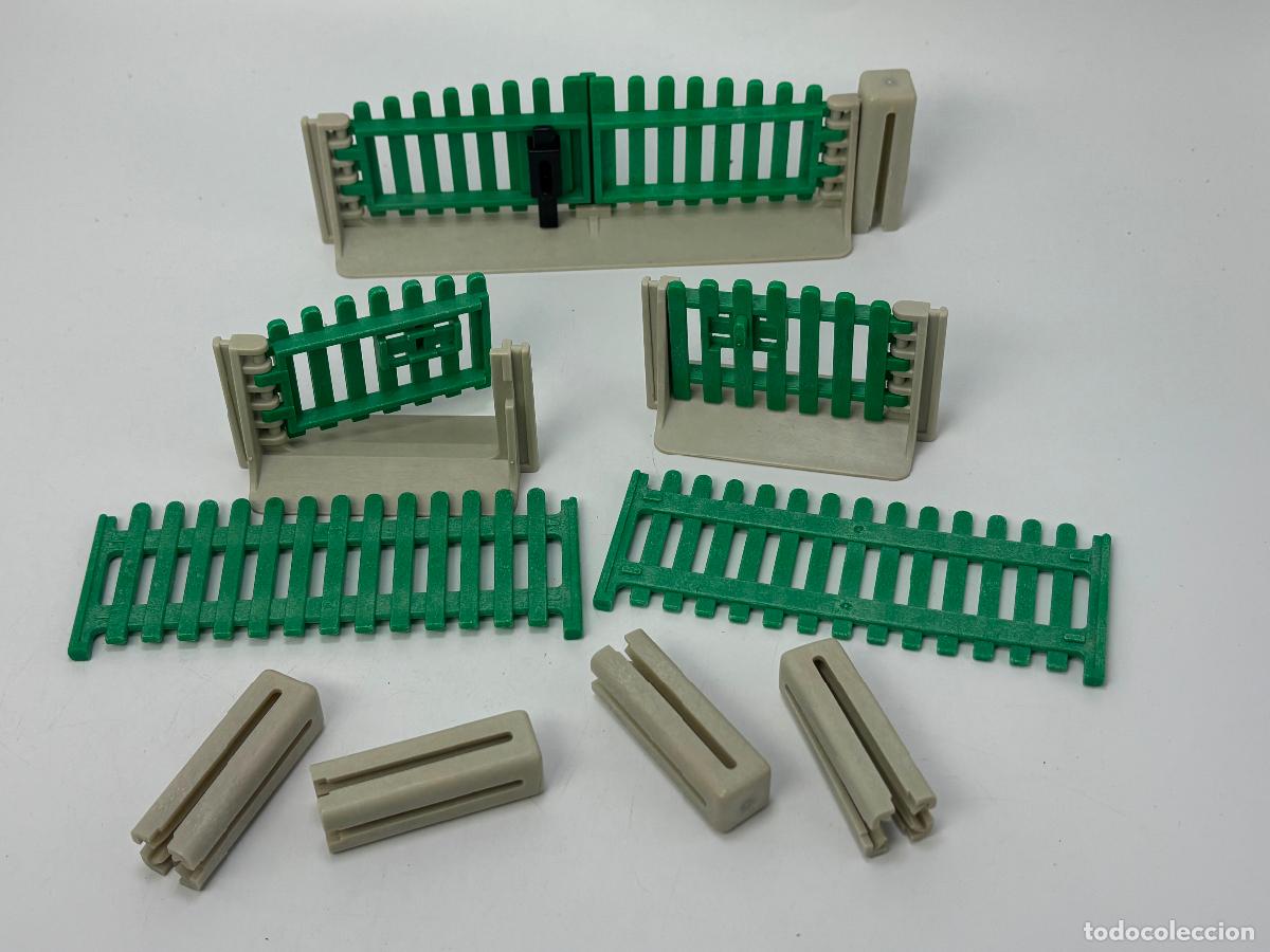 Playmobil: Playmobil 3556 valla puerta granja con pilar