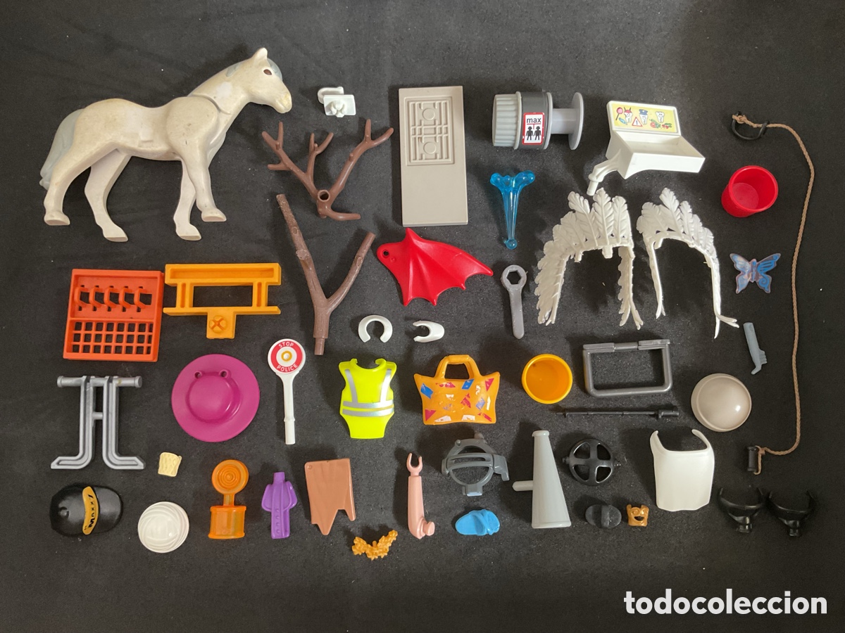 Playmobil: LOTE DE ACCESORIOS PLAYMOBIL.