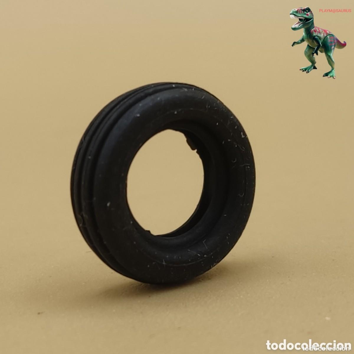 Playmobil: Playmobil neumatico peque&ntilde;o rueda carretillo tren de aterrizaje avion 5261 5395 5011 5059 5007 4311