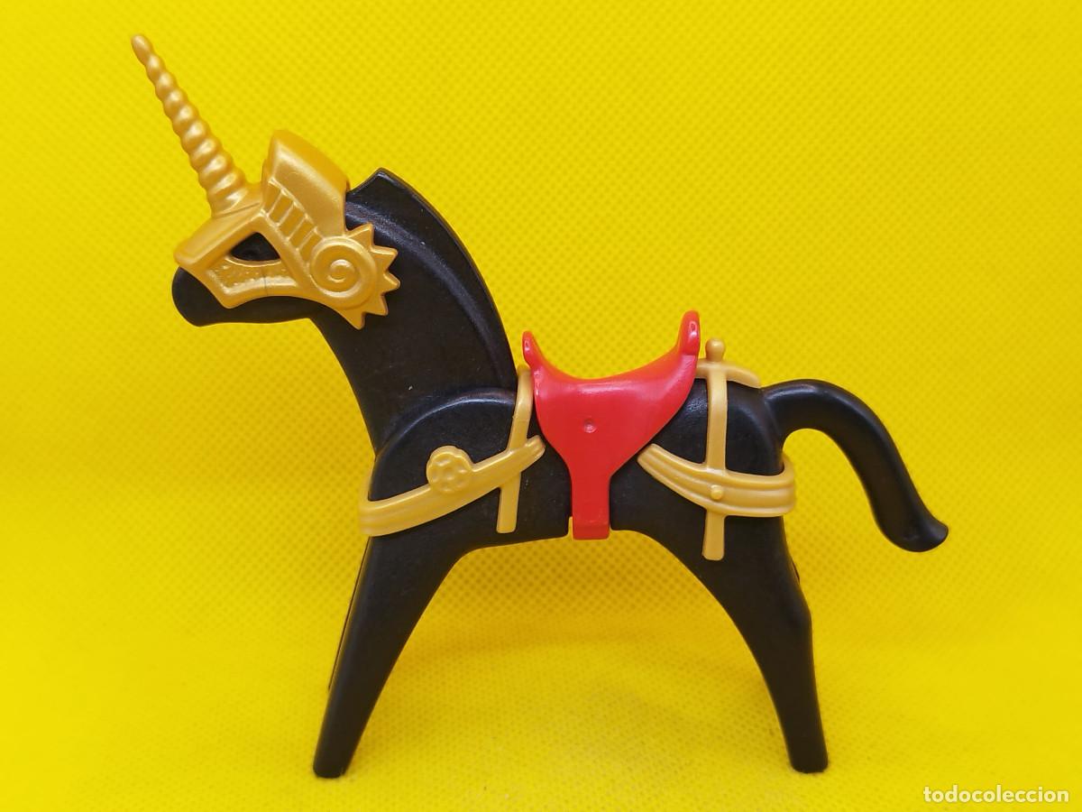 Playmobil: Playmobil Caballo medieval con adornos dorados