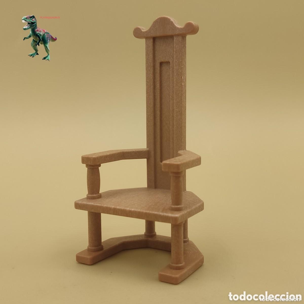 Playmobil: Playmobil trono silla castillo medieval asiento real banquete 6307 6463 simil 3440 3447 3666 3666