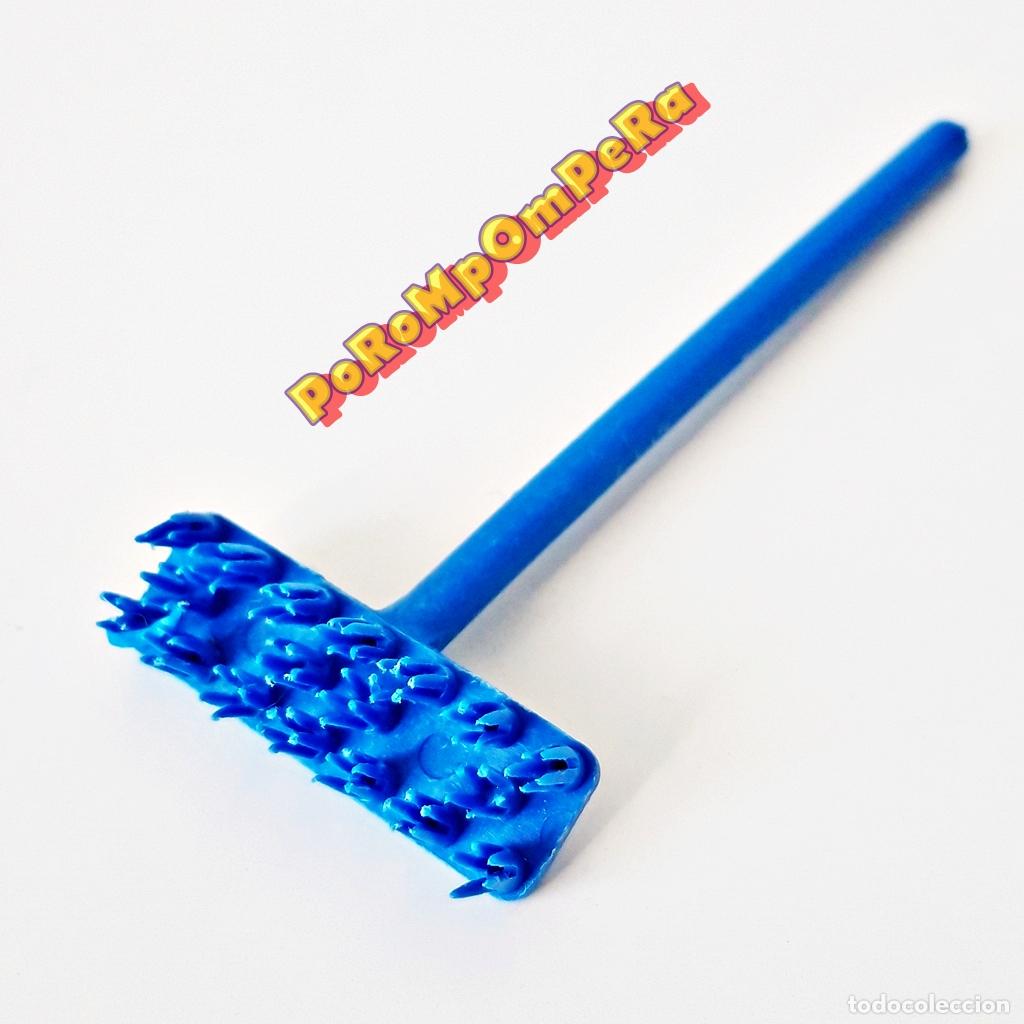 Playmobil: PLAYMOBIL escoba azul puntas obrero 4043 cepillo trabajador obra construcci&oacute;n HD5