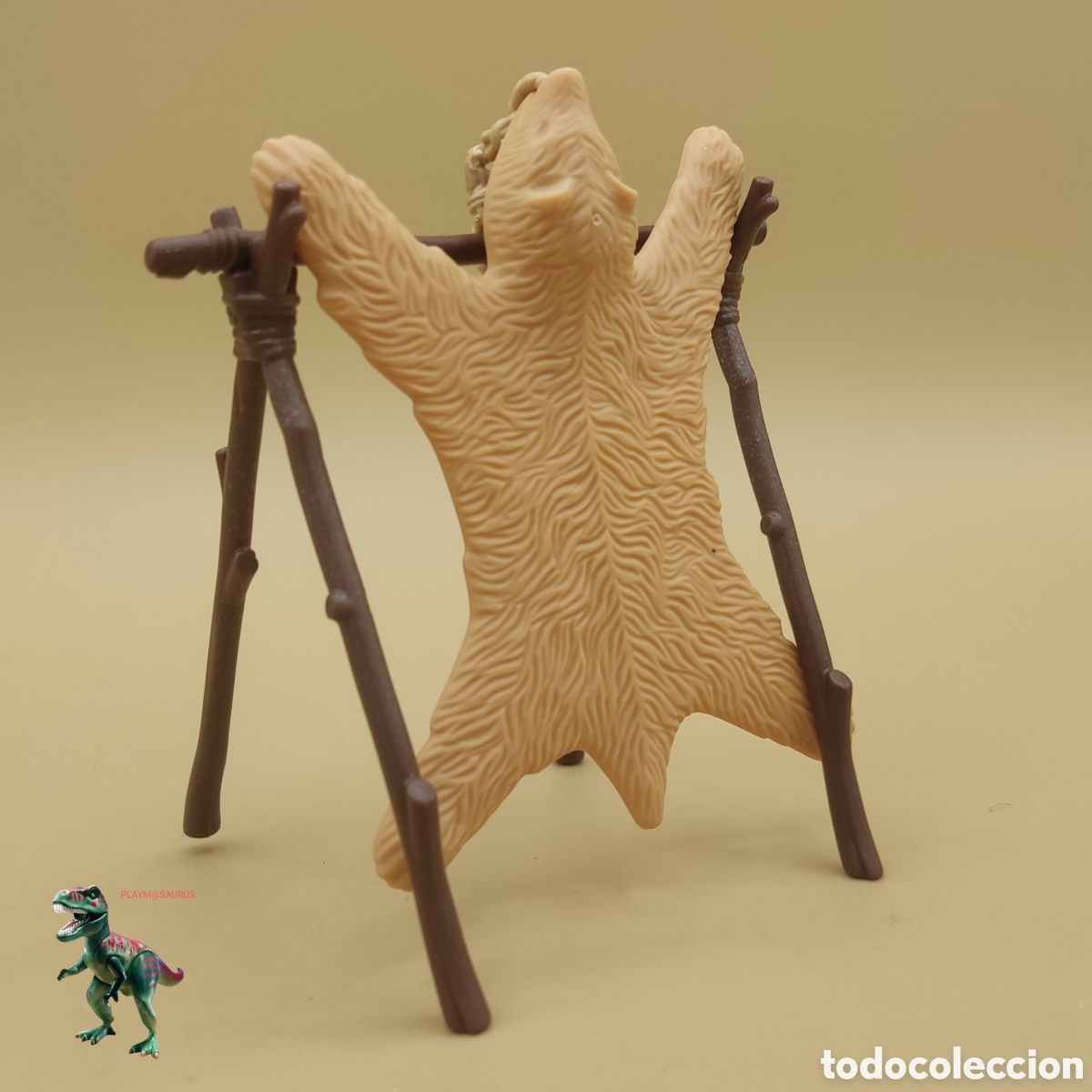 Playmobil: Playmobil secadero cazador piel de oso caceria medieval western indios nativos simil 6477 5100