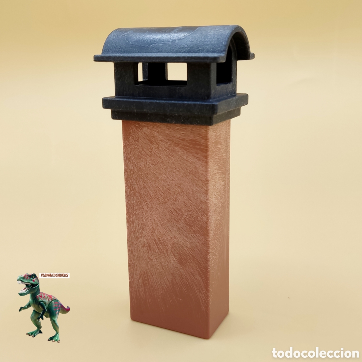 Playmobil: Playmobil chimenea completa mansion victoriana 5300 5305 simil 5301 pieza tejado