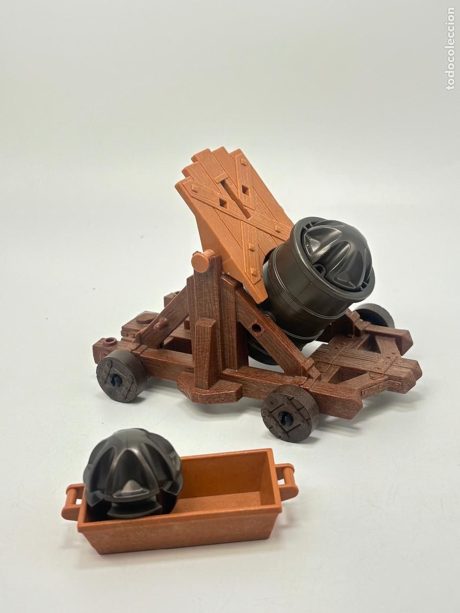 Playmobil: Playmobil ca&ntilde;&oacute;n con proyectil y caj&oacute;n