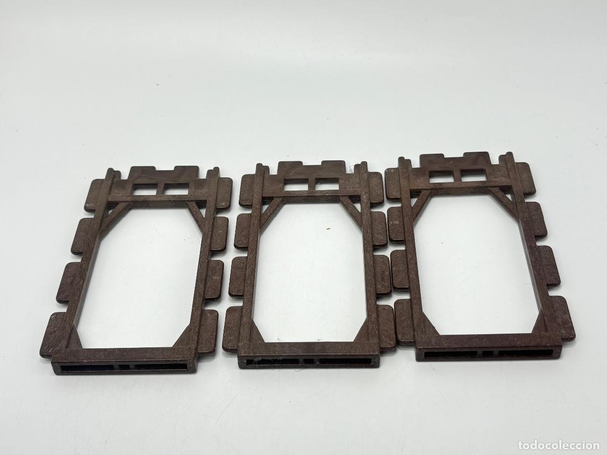 Playmobil: Playmobil lote marco pared puerta casa Castillo