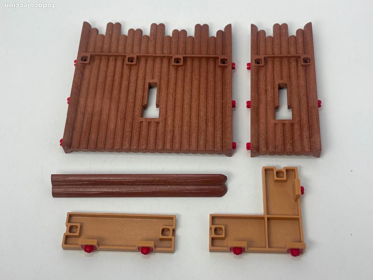 Playmobil: Playmobil 3023 lote pared pilar uni&oacute;n pared ampliaci&oacute;n fuerte