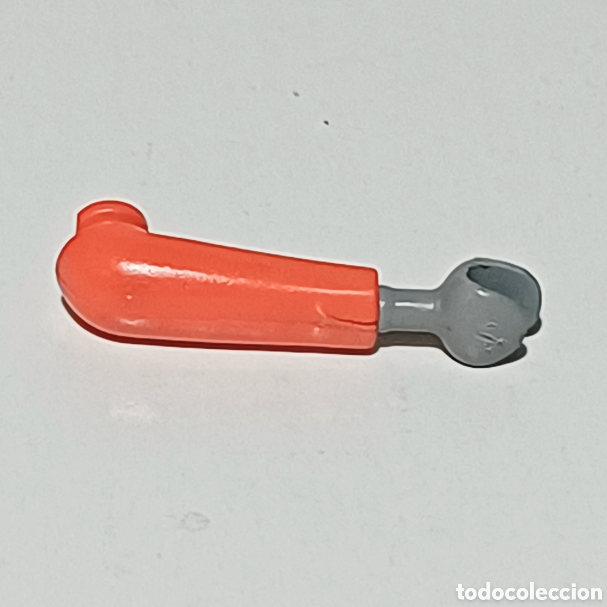 Playmobil: Pieza playmobil brazo rojo mano gris