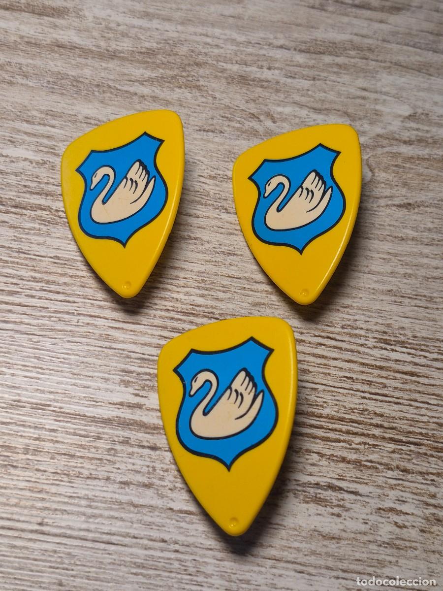 Playmobil: LOTE Escudo bandera armadura arma medieval accesorio complemento playmobil