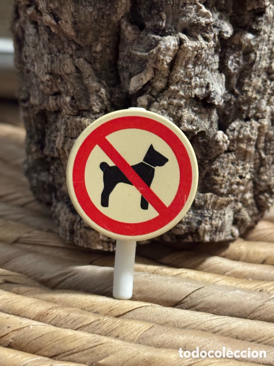 Playmobil: Playmobil se&ntilde;al prohibido perros