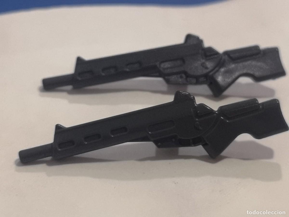 Playmobil: Playmobil fusil asalto X2 policia armas segunda guerra mundial Pow