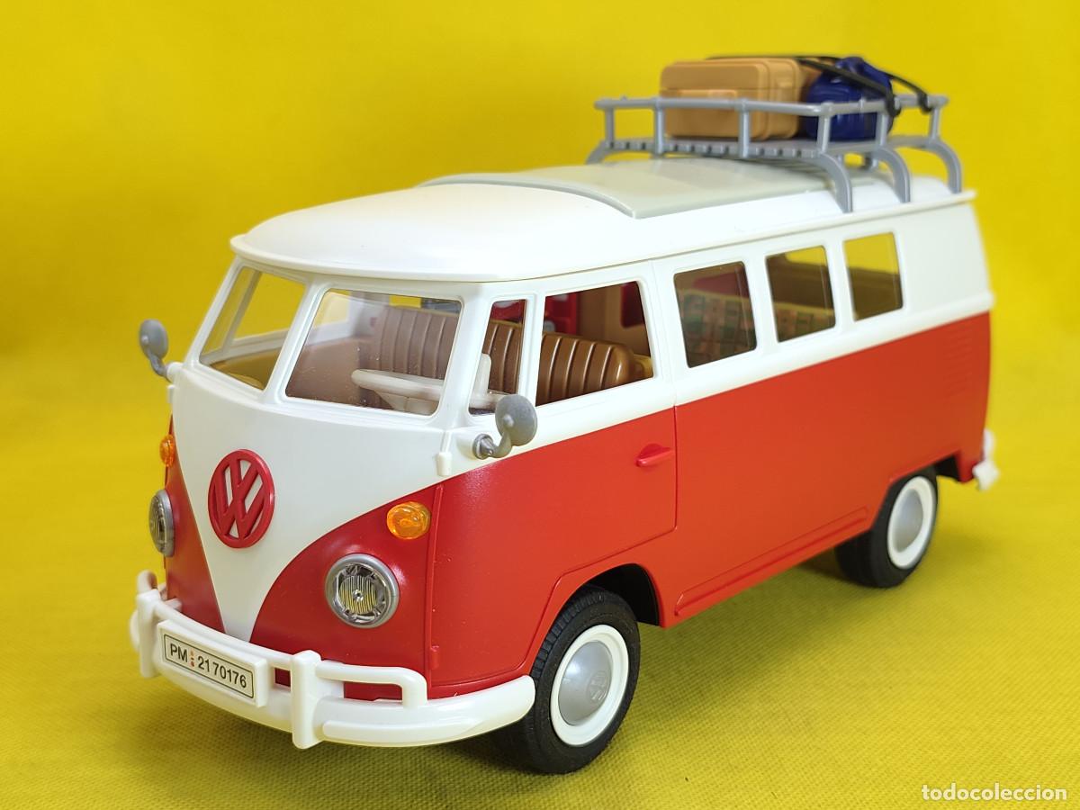 Playmobil: Playmobil Volkswagen Autob&uacute;s de camping T1 REF 70176