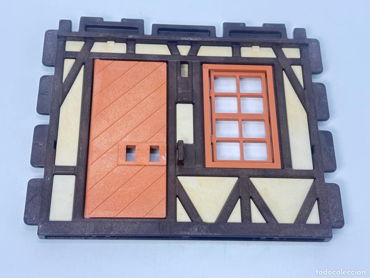 Playmobil: Playmobil pared ventana puerta casa torre Castillo