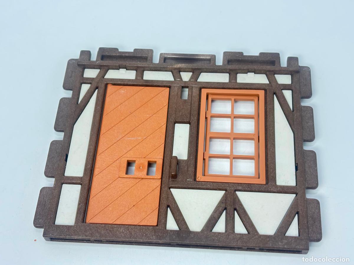 Playmobil: Playmobil pared ventana puerta casa torre Castillo