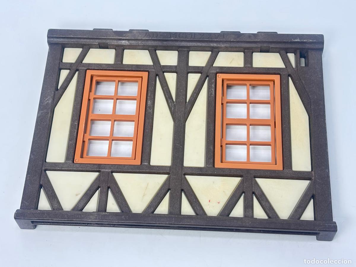 Playmobil: Playmobil pared ventana casa torre Castillo