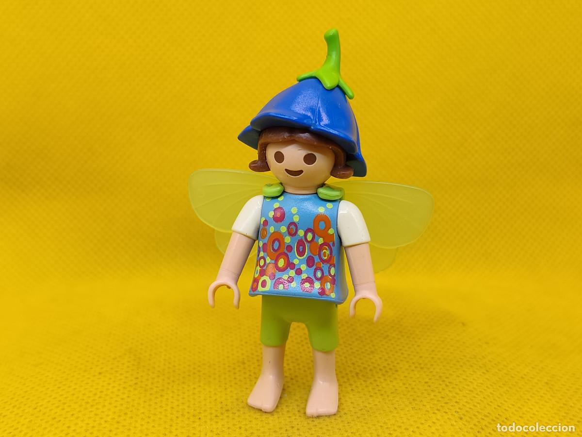 Playmobil: Playmobil Ni&ntilde;a hada con sombrero azul