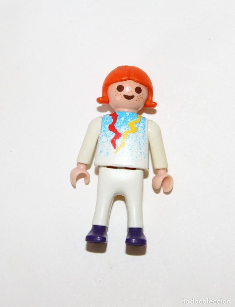Playmobil: PLAYMOBIL MEDIEVAL FIGURA NI&Ntilde;O CASA CITY nieve