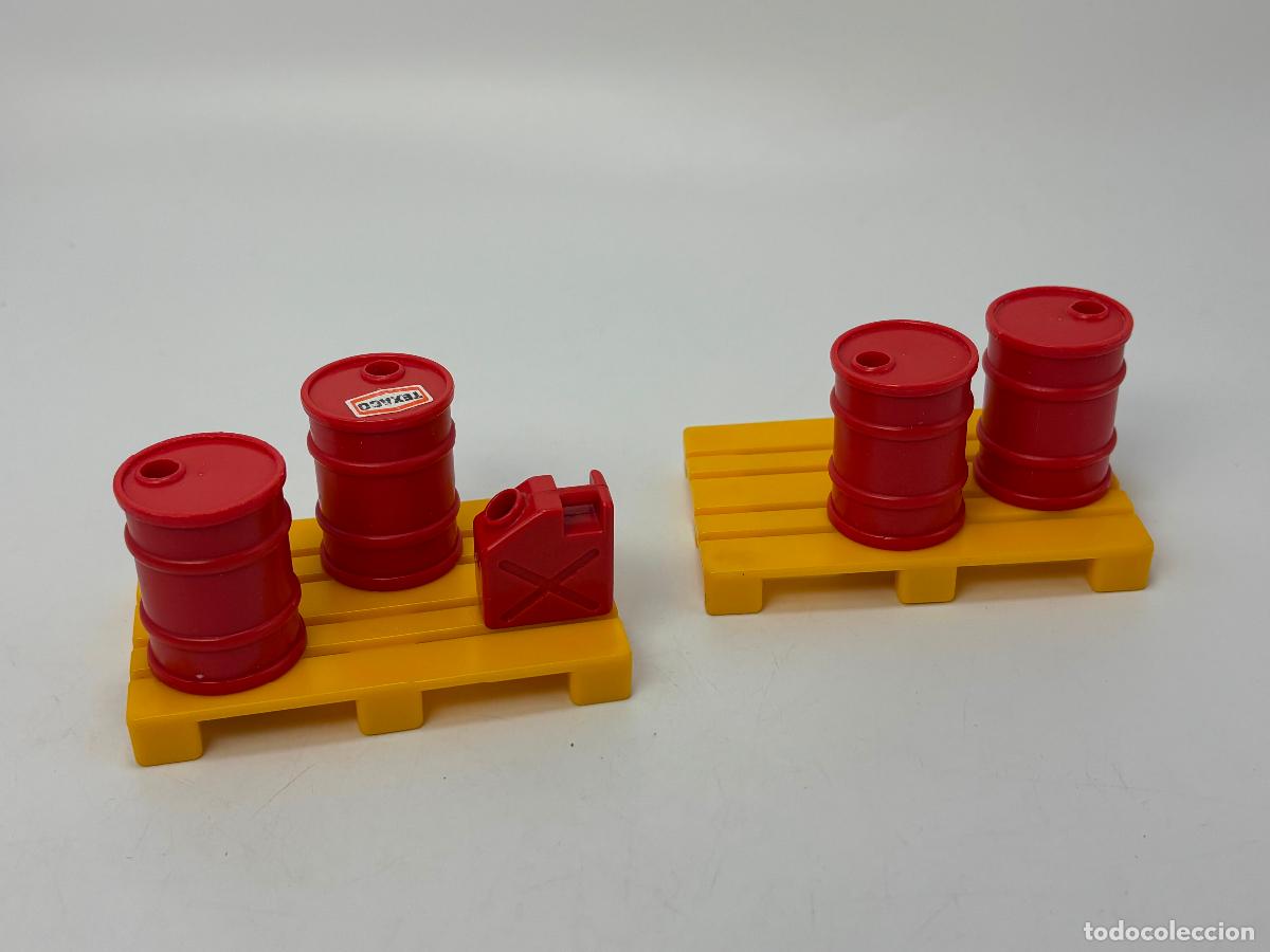 Playmobil: Playmobil lote palet con barril