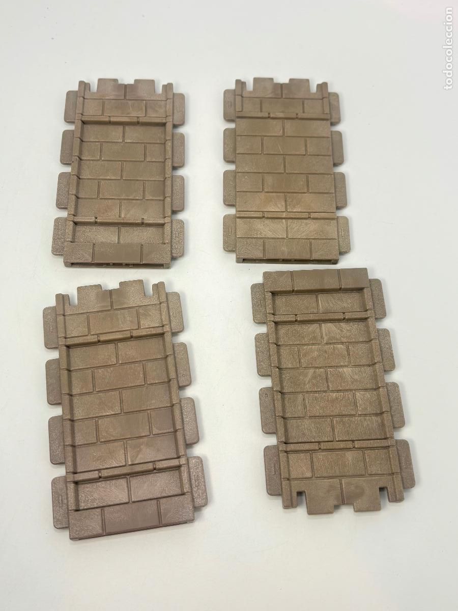 Playmobil: Playmobil lote pared casa torre castillo