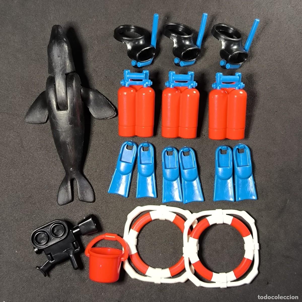 Playmobil: Playmobil accesorios de buzo con foca ☼