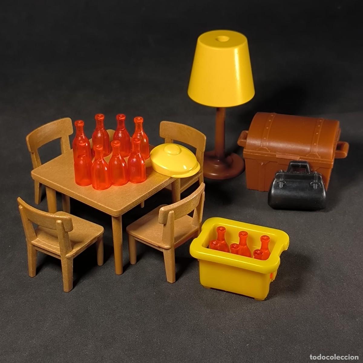 Playmobil: Playmobil mesa con botellas ☼