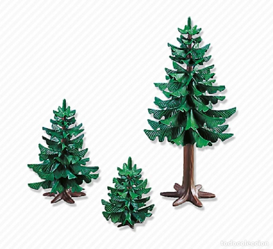 Playmobil: Playmobil 7725 - 3 Pinos Grandes 28cm 15cm y 9cm &iexcl;Nuevo en Bolsa!